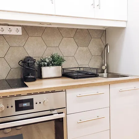 Comfy Designer In Ruin Pub District Apartment